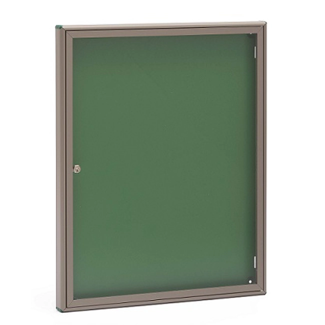 Vendita online Bacheca porta avvisi SB1 formato DIN A2 alluminio bronzo oro con fondo verde